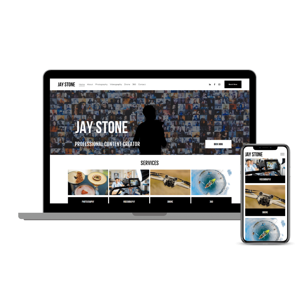 Jay Stone Photography website