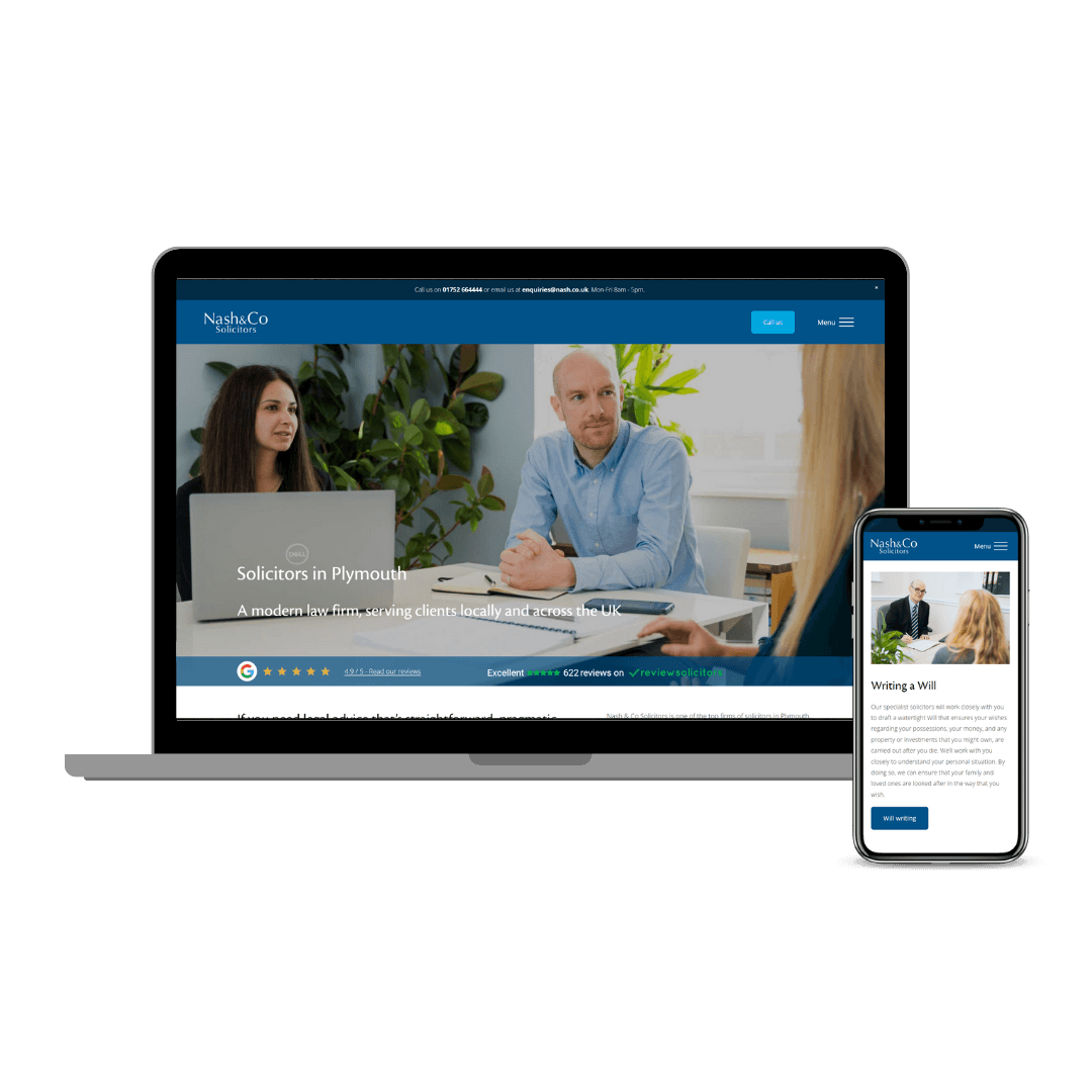 Nash & Co Solicitors Website