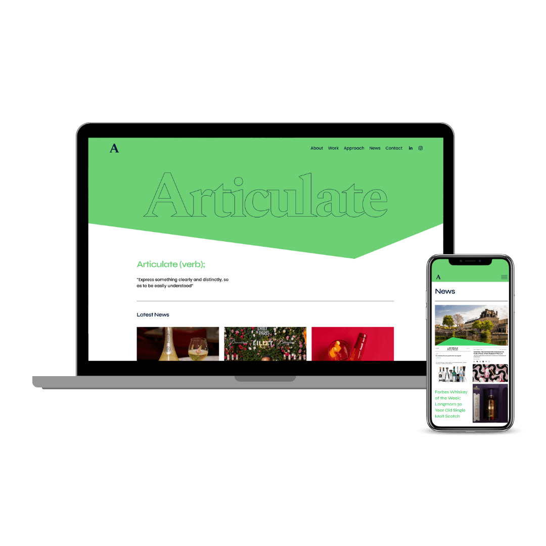 Articulate Squarespace Website