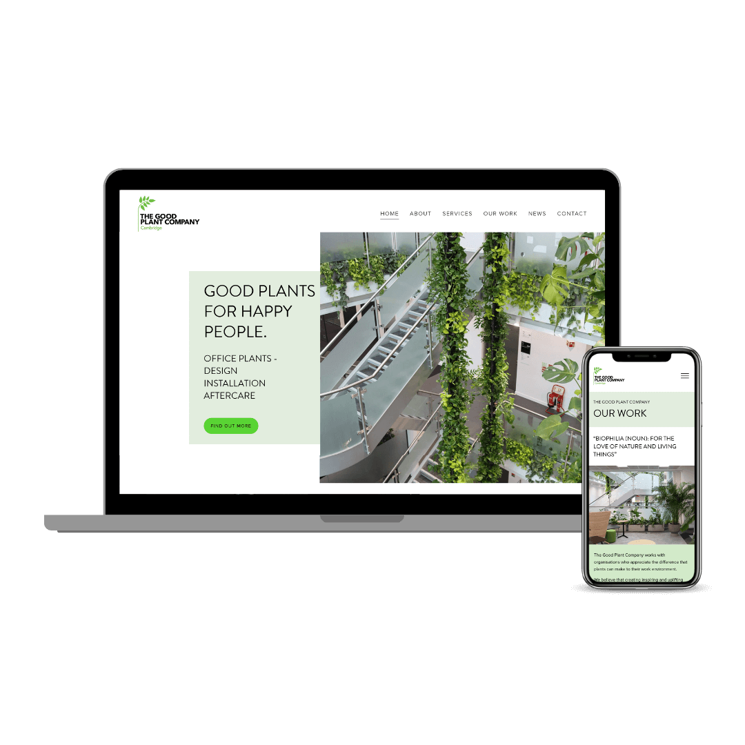 The Good Plant Company-Squarespace-Website