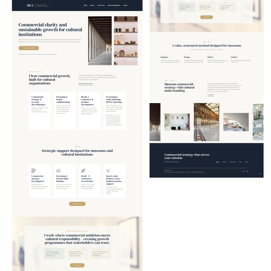 MCC Strategy Home WordPress