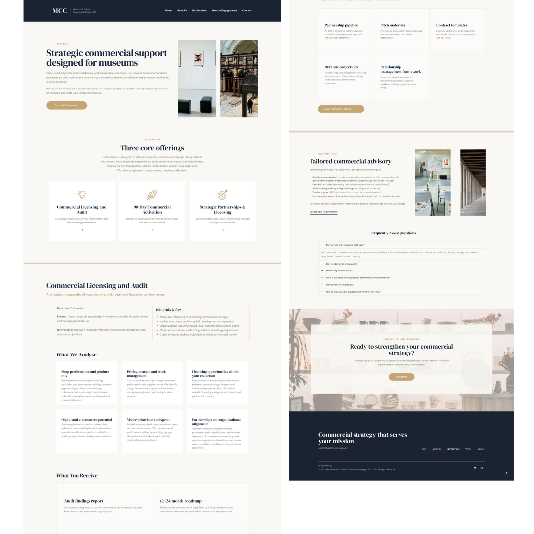 MCC Strategy Services WordPress